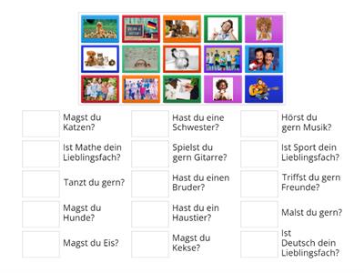 Fragen Gemeinsamkeiten - Prima los geht's Band 2 Lektion 0