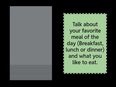 Practice Writing/Conversation