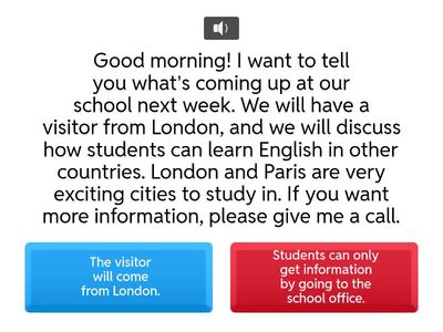 Entry 2-Listening Activity