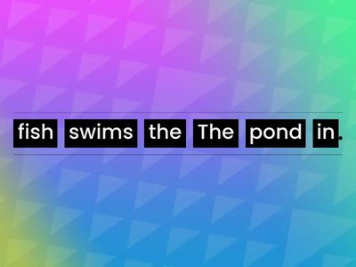 Sentence jumble sh words