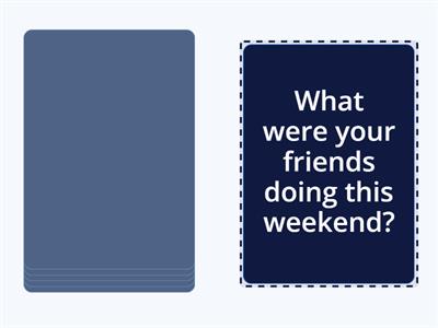 Past Continuous Conversation Practice