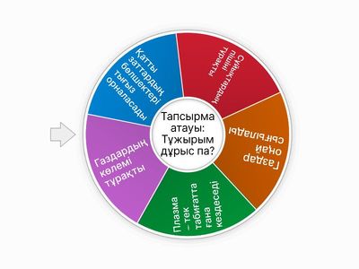 Дұрыс / Бұрыс