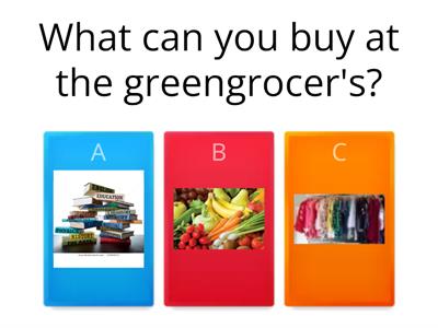 SHOPPING quiz