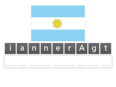 PAISES HISPANOS (Unscramble)