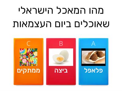  חידון ליום העצמאות 