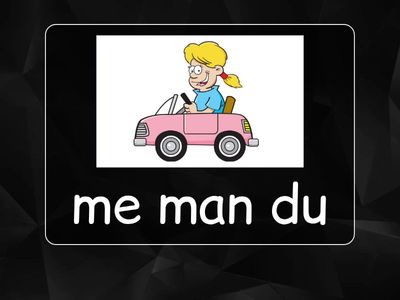 P3 Ejaan 10 : Kenderaan Darat (2) (4 Flash Card)