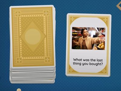 Past Simple - Speaking cards