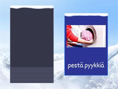 Harjoitellaan! Kotityöt-alias