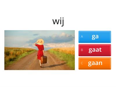 Werkwoorden presens - komen, gaan, spreken