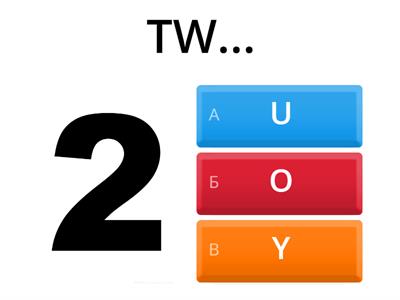 ЦИФРЫ АНГЛИЙСКИЙ ЯЗЫК