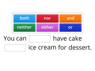 either/or - neither/nor - both/and