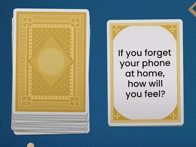 First conditional: speaking questions 