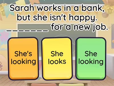 Grammar: Progress check unit 5 (Elementary level)