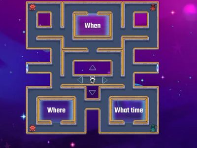 Where / What time / When