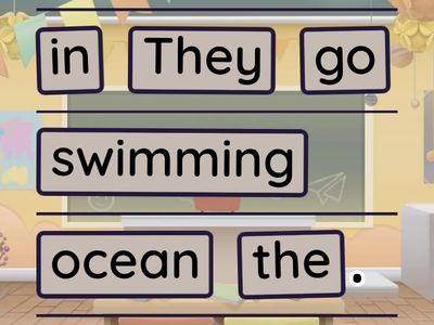 free time activities sentences