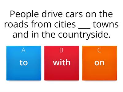 Movers R&W Part 4 - 7. Prepositions