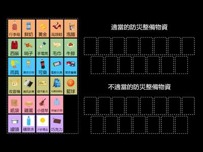 鳳翔防災教育-防災包採購去