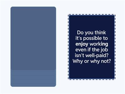 C1 | Speaking | Infinitive / -ING