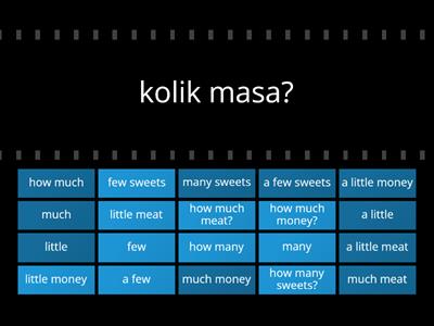 Expressing quantity