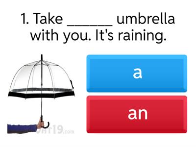 P4 The Articles: a, an