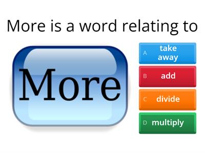 Numeracy - Vocabulary Quiz