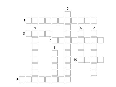 Кросворд на тему інформатика