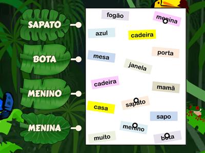 MÉTODO 28 PALAVRAS menino e menina - 