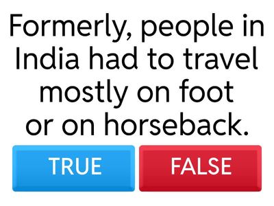 AROUND TE WORLD. TRUE/FALSE