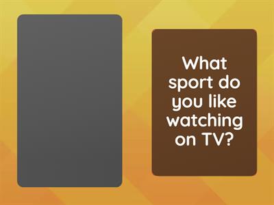 sport - speaking