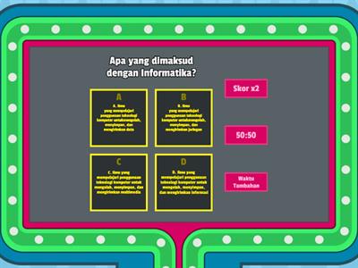 PENGANTAR INFORMATIKA