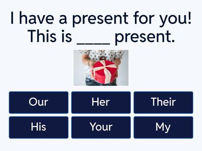 EF El 1c possessive adjectives
