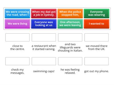 Past Simple and Past Continuous