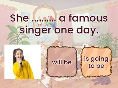 Will vs Going to (predictions vs. plans)