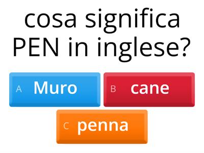 Giochi.... in inglese