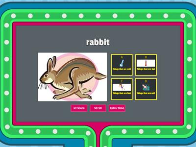 Gameshow Quiz: Hot, Cold, Fast, Soft