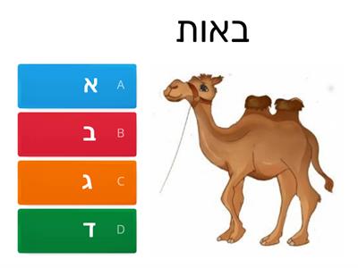 חידון אות פותחת