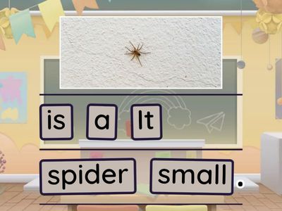 Order sentences - Power Up 1 Unit 3