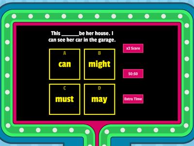  Modal Verbs- possibility past and present