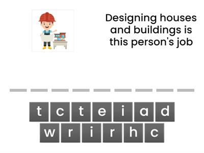 OCCUPATIONS (English Standard 6)