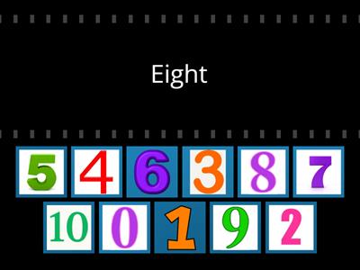 Number and Word match