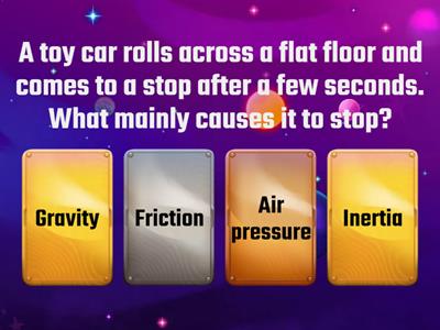 Effects of friction on the motion of a body