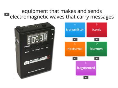 5th My View U2 W4 Vocabulary 
