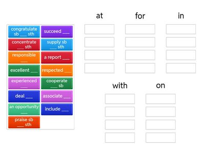 Prepositions Use of English