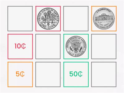 Money Memory - backs/amounts