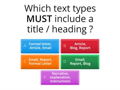 Writing exam L2 - City & Guilds Functional Skills