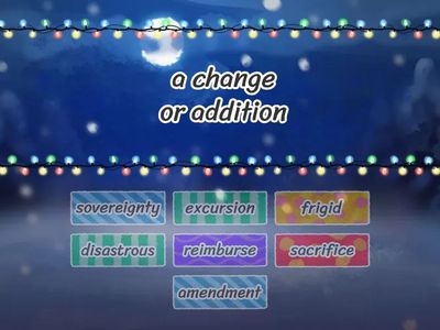 4th Vocabulary List 11