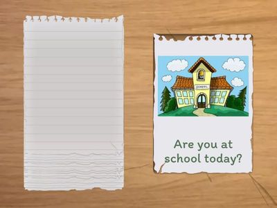 To be speaking questions