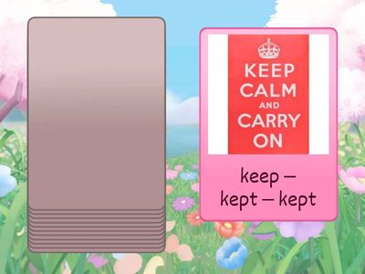 Irregular verbs 36-41 of the most common 100 : ﻿Pattern: Add -t 