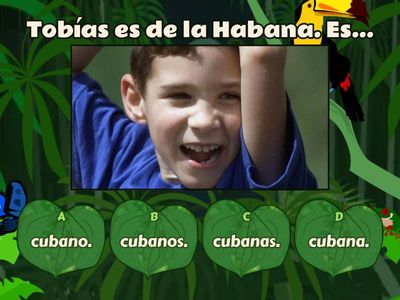 Encuentros 2 - Desafío 1.2 - Los adjetivos [actividad 3: nacionalidades]