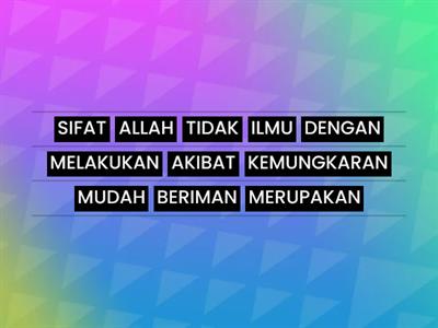 SIFAT ILMU ALLAH